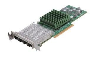 SuperMicro AOC-STG-i4S 4-poort 10GbE SFP CNA Low Profile, Computers en Software, Netwerkkaarten