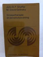 Groepstherapie en Sensitivitytraining - Shaffer & Galinsky, Ophalen of Verzenden, Gelezen, Sociale psychologie, John B.P. Shaffer, M. David Galinsky