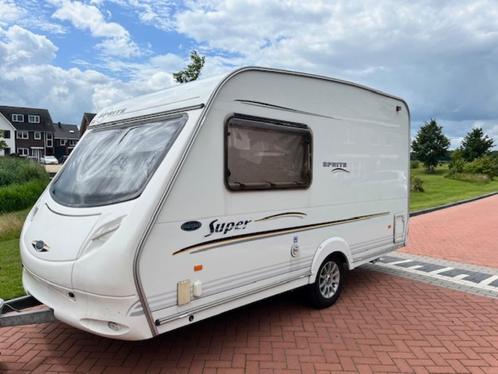 Caravan Sprite Super 5 persoons uit 2005, Caravans en Kamperen, Caravans, Particulier, tot en met 5, 750 - 1000 kg, Treinzit, Sprite