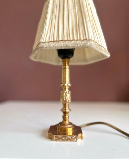 Vintage tafellampje, Huis en Inrichting, Lampen | Tafellampen, Gebruikt, Minder dan 50 cm, Ophalen of Verzenden