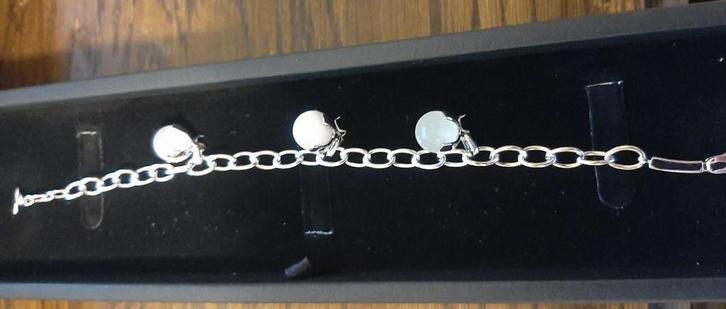 💍Vintage: Mexx zilveren (.925) armband - Nieuw🏷️€29,95-, Sieraden, Tassen en Uiterlijk, Armbanden, Nieuw, Zilver, Zilver, Met bedels of kralen