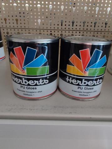 Herberts PU Gloss 500ml Ral 9016 beschikbaar voor biedingen