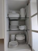 TG Royal Porselein Servies wit - ca. 90 delig, Huis en Inrichting, Ophalen, Gebruikt, Overige stijlen, Porselein