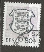 Estland 51, wapen met leeuwen, Postzegels en Munten, Postzegels | Europa | Overig, Overige landen, Verzenden, Gestempeld