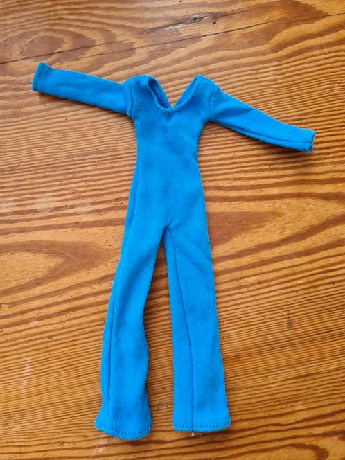 Vintage CATSUIT Barbie fashiondoll ca.1975, Verzamelen, Poppen, Gebruikt, Kleertjes, Ophalen of Verzenden