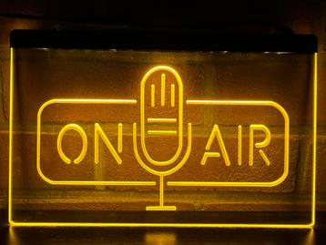 Led Lichtbord ON AIR 3d neon look beschikbaar voor biedingen