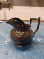 Antieke Zwarte Melkkan 12 cm hoog, Ophalen of Verzenden