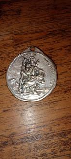 Vintage Sint Christopher & Maria Penning, Antiek en Kunst, Antiek | Religie, Ophalen of Verzenden