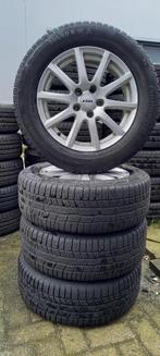 16" lichtmetalen Rial velgen met winterbanden, Ophalen, Gebruikt, Velg(en), 16 inch