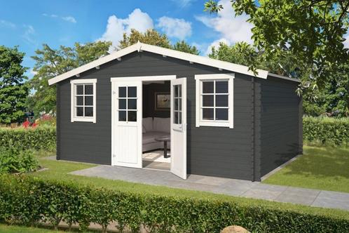 Tuinhuis-Blokhut Udo 300: 480 x 300 cm, Hobby en Vrije tijd, Overige Hobby en Vrije tijd, Nieuw, Verzenden