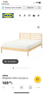 Ikea bed TARWA, Huis en Inrichting, Slaapkamer | Bedden, Ophalen, Verstelbaar, Beige, Tweepersoons