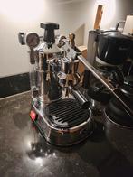 La Pavoni Professional Espressomachine 1990 - Hevel, Stoompijpje, Espresso apparaat, Refurbished, Gemalen koffie