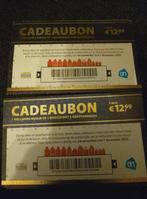2 Postcode Loterij cadeaubonnen, Eén persoon, Cadeaubon