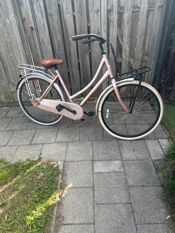 Damesfiets met voordrager beschikbaar voor biedingen