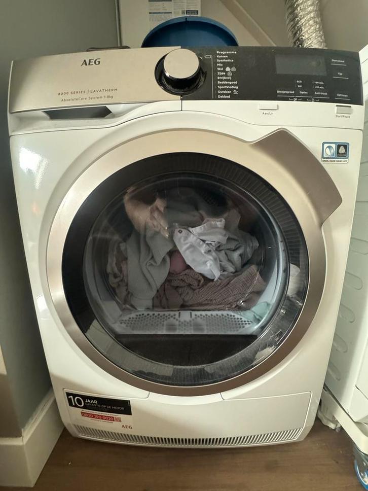 AEG 8000 Lavatherm Wasmachine - 8kg, Witgoed en Apparatuur, Wasmachines, Gebruikt, Voorlader, 6 tot 8 kg, 85 tot 90 cm, 1200 tot 1600 toeren