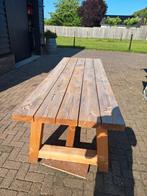 Koopje Robuuste Douglas tuintafel a-poten 280x97x76, Ophalen, Gebruikt, Rechthoekig, Hout