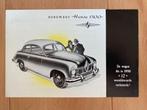 Borgward Hansa 1500 -  Folder - Brochure, Verzenden, Zo goed als nieuw, Overige merken, Borgward