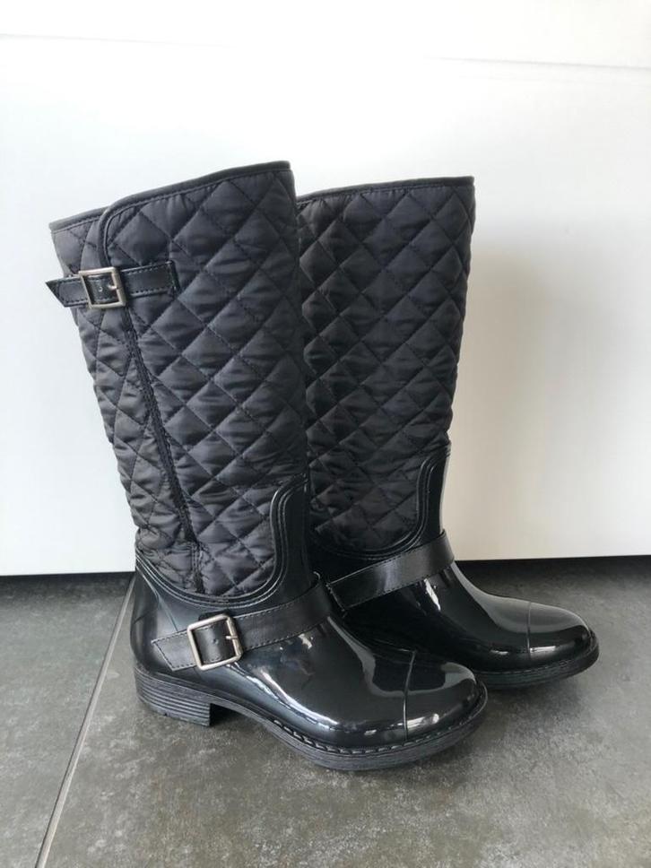 Zwarte laarzen, maat 38, Kleding | Dames, Schoenen, Gedragen, Hoge laarzen, Zwart, Verzenden