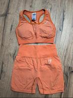 Gymshark set oranje, Kleding | Dames, Sportkleding, Nieuw, Oranje, Ophalen of Verzenden, Fitness of Aerobics