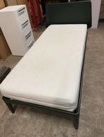Auping leger mat groen mesh base flat 1 persoons bed, Ophalen of Verzenden, Zo goed als nieuw
