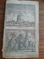 001-002 / Ransdorp en Landsmeer gravure uit 1732, Ophalen of Verzenden