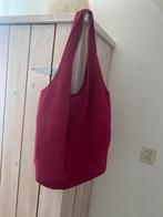 Nieuwe Suède Fuchsia Tas, Sieraden, Tassen en Uiterlijk, Tassen | Damestassen, Ophalen of Verzenden, Nieuw, Roze, Handtas