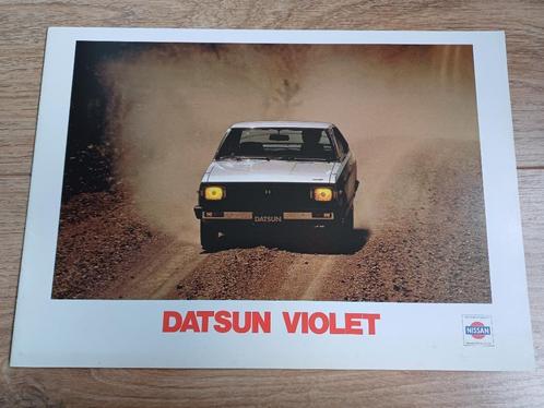 Datsun Violet brochure, Boeken, Auto's | Folders en Tijdschriften, Zo goed als nieuw, Nissan, Verzenden