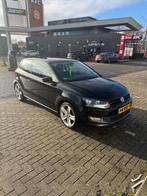 Volkswagen Polo 1.2 TSI 77KW 2011 Zwart, Auto's, Voorwielaandrijving, Stof, 40 €/maand, Zwart