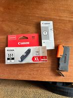 Canon Printercartridge zwart 551 BK XL, Ophalen, Nieuw