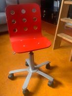 Bureaustoel voor tiener, rood, Ophalen, Gebruikt, Rood, Bureaustoel