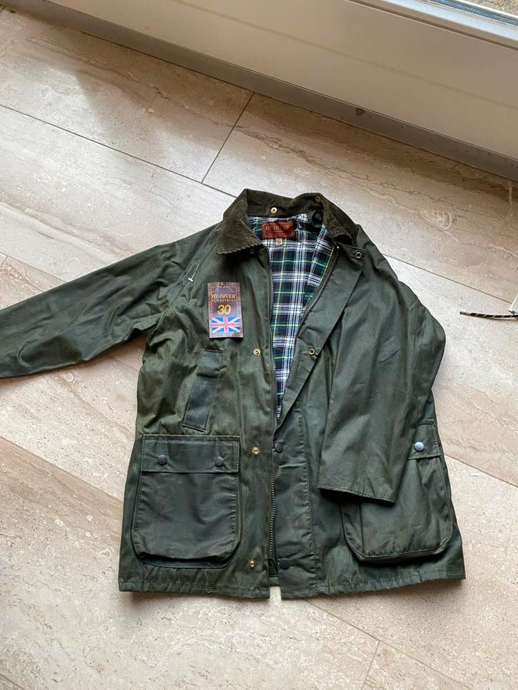 Waxjas kinder nieuw Engelse maat 30 (110-116?), Kinderen en Baby's, Kinderkleding | Maat 110, Nieuw, Jongen of Meisje, Jas, Ophalen of Verzenden