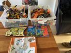 Knex 2 grote bakken met beschrijvingen erbij, Ophalen of Verzenden, Gebruikt, K'nex