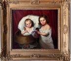 DUITS==William Kemlein 1818-1900 ==twee kinderen==uit 1846, Ophalen of Verzenden