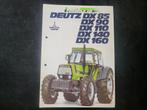 Tractor folder Deutz-Fahr DX 85 - DX 160, Ophalen of Verzenden, Zo goed als nieuw