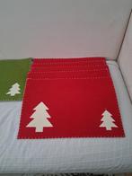 Kerst placemats - Nieuw, Ophalen of Verzenden, Nieuw, Overige materialen, Los bestek