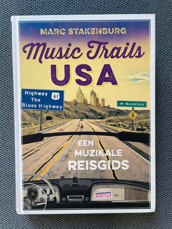 Marc Stakenburg - Music Trails USA, Boeken, Muziek, Zo goed als nieuw, Artiest, Ophalen of Verzenden