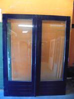 2 sets openslaande tuindeuren, 238,5 cm hoog, Ophalen, Gebruikt, Buitendeur, Hout