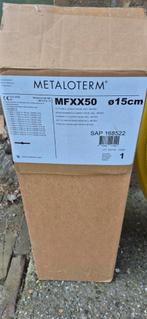 metalotherm MFXX50 15cm pas pijp, Huis en Inrichting, Ophalen, Nieuw, Hout, Houtkachel