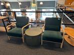 2 fauteuils be pure home donkergroen setprijs 100,-, Ophalen, Overige kleuren, Rj, Nieuw