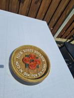four roses bourbon wand bord, Verzamelen, Ophalen of Verzenden, Gebruikt, Reclamebord