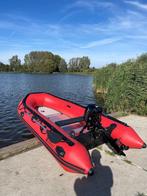 Rubberboot set vaarklaar!, Watersport en Boten, Rubberboten, Aluminium, Gebruikt, Benzine, Minder dan 70 pk