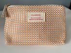Clarins Toilettas - Goud met Oranje - Nieuw, Sieraden, Tassen en Uiterlijk, Toilettassen, Ophalen of Verzenden, Nieuw, Oranje