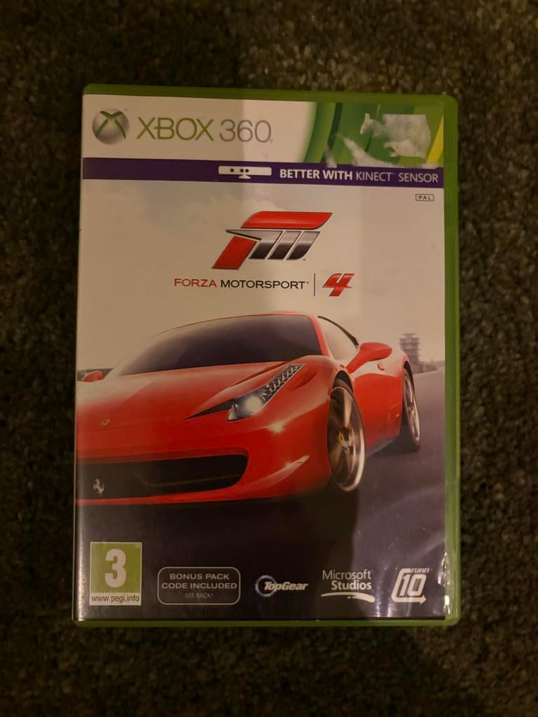 Forza Motorsport 4 - Xbox 360, Spelcomputers en Games, Gebruikt, 1 speler, Racen en Vliegen, Ophalen of Verzenden