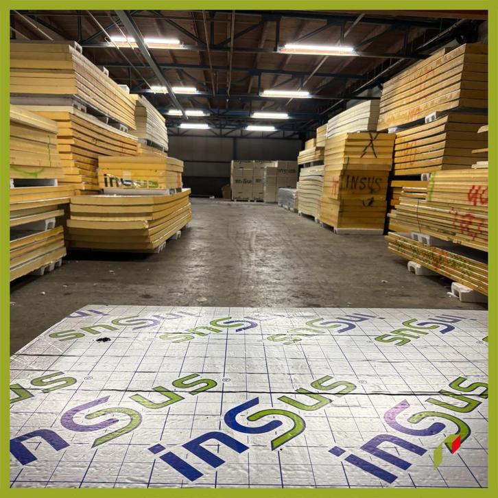 C-keus PIR-isolatieplaten | 20 t/m 200 mm | Insus | Alu |, Doe-het-zelf en Verbouw, Isolatie en Afdichting, Zo goed als nieuw