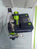 Accu cirkelzaag festool, Doe-het-zelf en Verbouw, Gebruikt, Cirkelzaag, Ophalen of Verzenden, 30 tot 70 mm