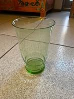 Prachtige Anna groene vaas., Antiek en Kunst, Verzenden