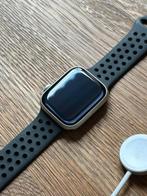 Apple Watch Series 9 45mm (100% Batterij, Zilver, GPS), Apple Watch ⌚️, IOS, Ophalen of Verzenden, Zo goed als nieuw