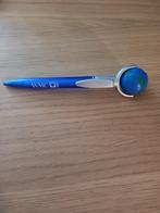 pen wmc 2009 met grote zachte wereldbol op einde, Verzamelen, Overige merken, Balpen, Ophalen of Verzenden, Zo goed als nieuw