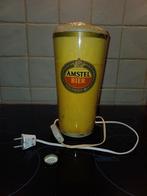 Amstel bier lamp.. mancave..?, Ophalen of Verzenden, Gebruikt, Reclamebord, Plaat of Schild, Amstel