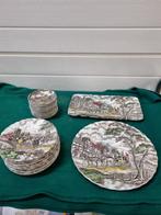 -	Gebaks / cake saervies myott royal mail, Huis en Inrichting, Keuken | Servies, Ophalen of Verzenden, 'T Olde Gre-j, Info@toldegrej.nl